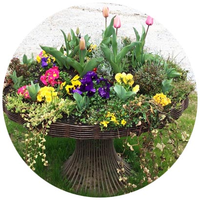 Jardinou Circulaire Tressé